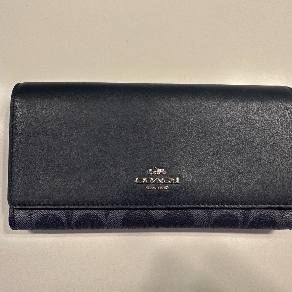 Coach wallet Blue